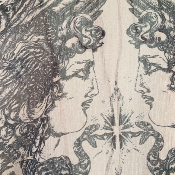 H&M Conscious Collection Chiffon PrintedTunic - Picture 7 of 11